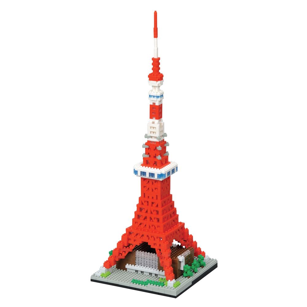 Конструктор Nanoblock Токийская Телебашня Deluxe, 1400 деталей - купить с  доставкой по выгодным ценам в интернет-магазине OZON (1313405705)