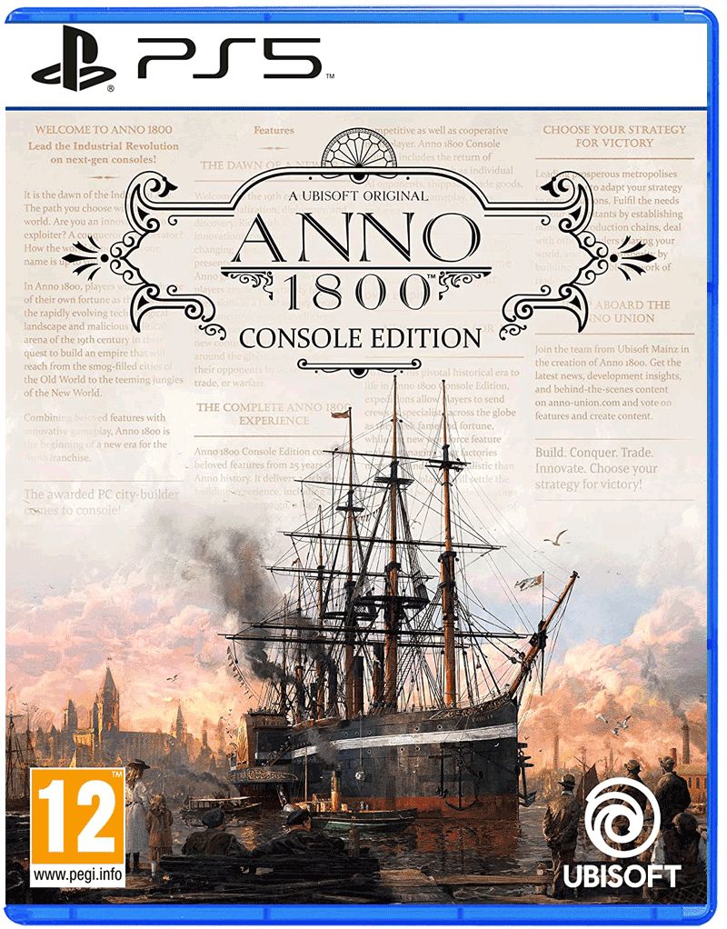 Игра Anno 1800 - Console Edition (PlayStation 5, Русская версия)