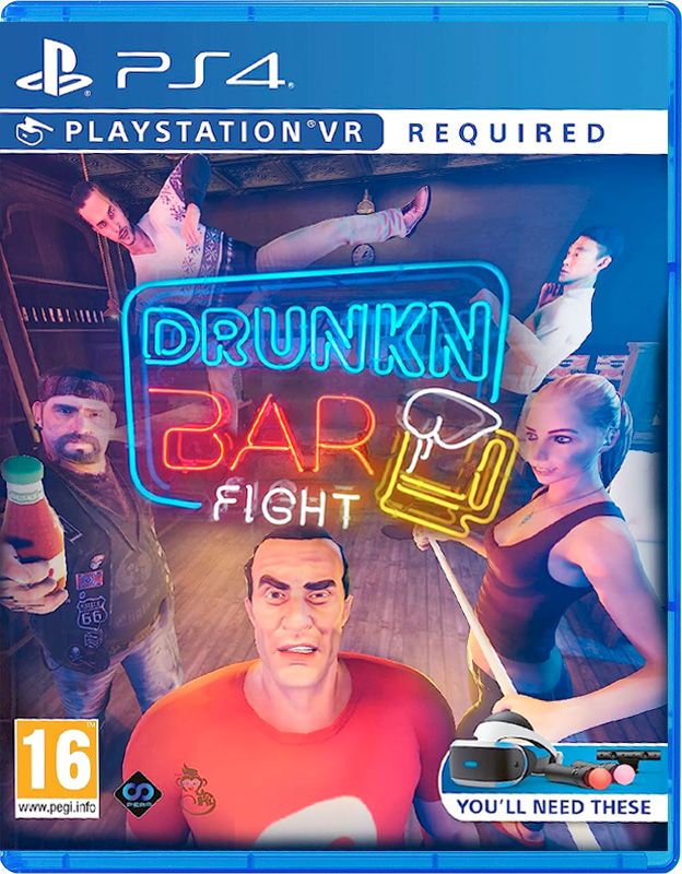 Игра Drunkn Bar Fight - только для PS VR (PlayStation 4, Английская версия)