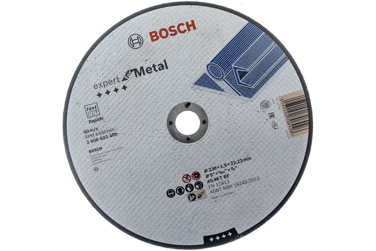 Bosch metal. Круг отрезной 230 по металлу Bosch. Диск отрезной 230x3x22.23 Bosch Expert for Metal 2608600324. Диск отрезной Bosch Expert for Metal. Bosch 2608603400.