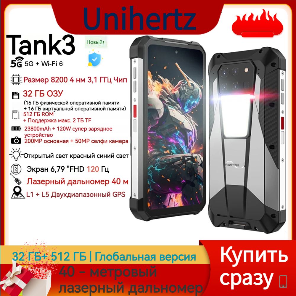 Unihertz смартфон tank global. Unihertz смартфон Tank Mini 1 Global 12/256 ГБ, черно-серый.