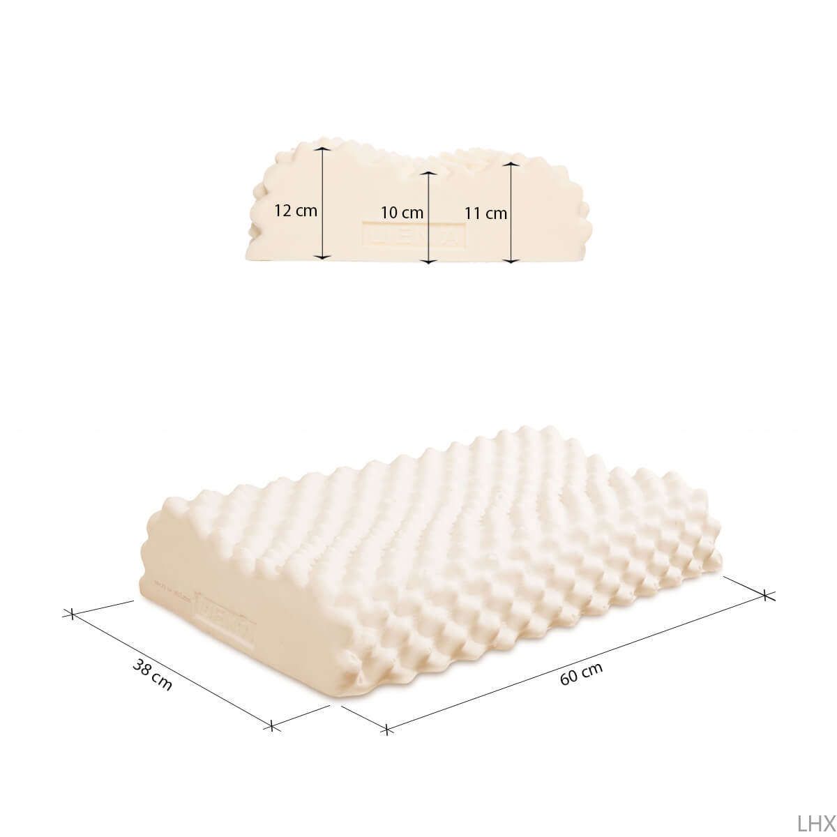 Ортопедическаяподушка60x350см,высота12см