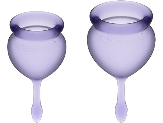 Набор менструальных чаш, 2шт Satisfyer Feel good Menstrual Cup