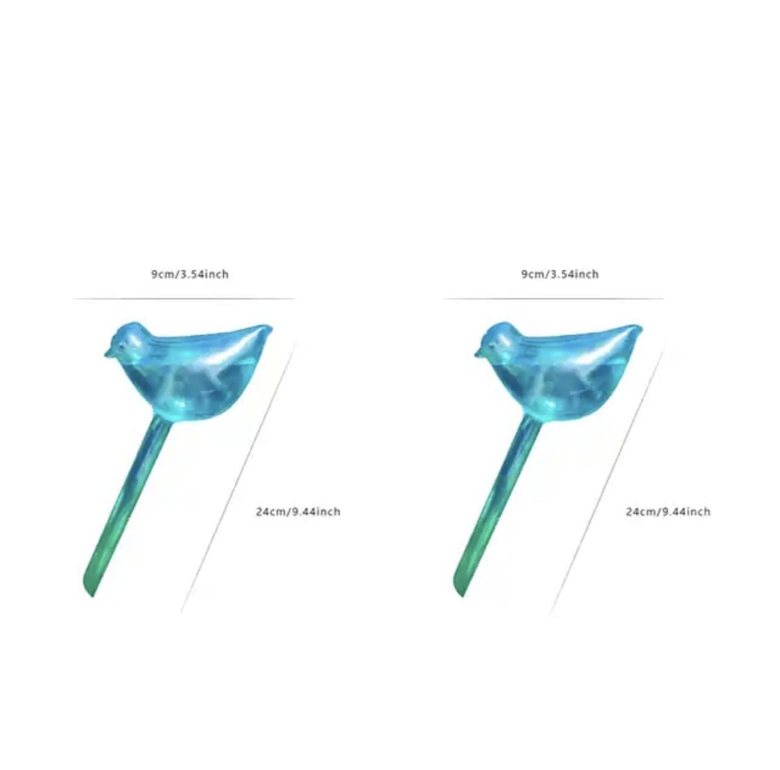 Автополив для комнатных цветов птица голубая 2 шт.