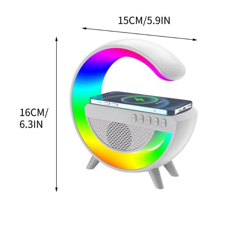 Новая умная колонка - Беспроводная зарядка - Bluetooth колонка - Ночник.. 2025 О