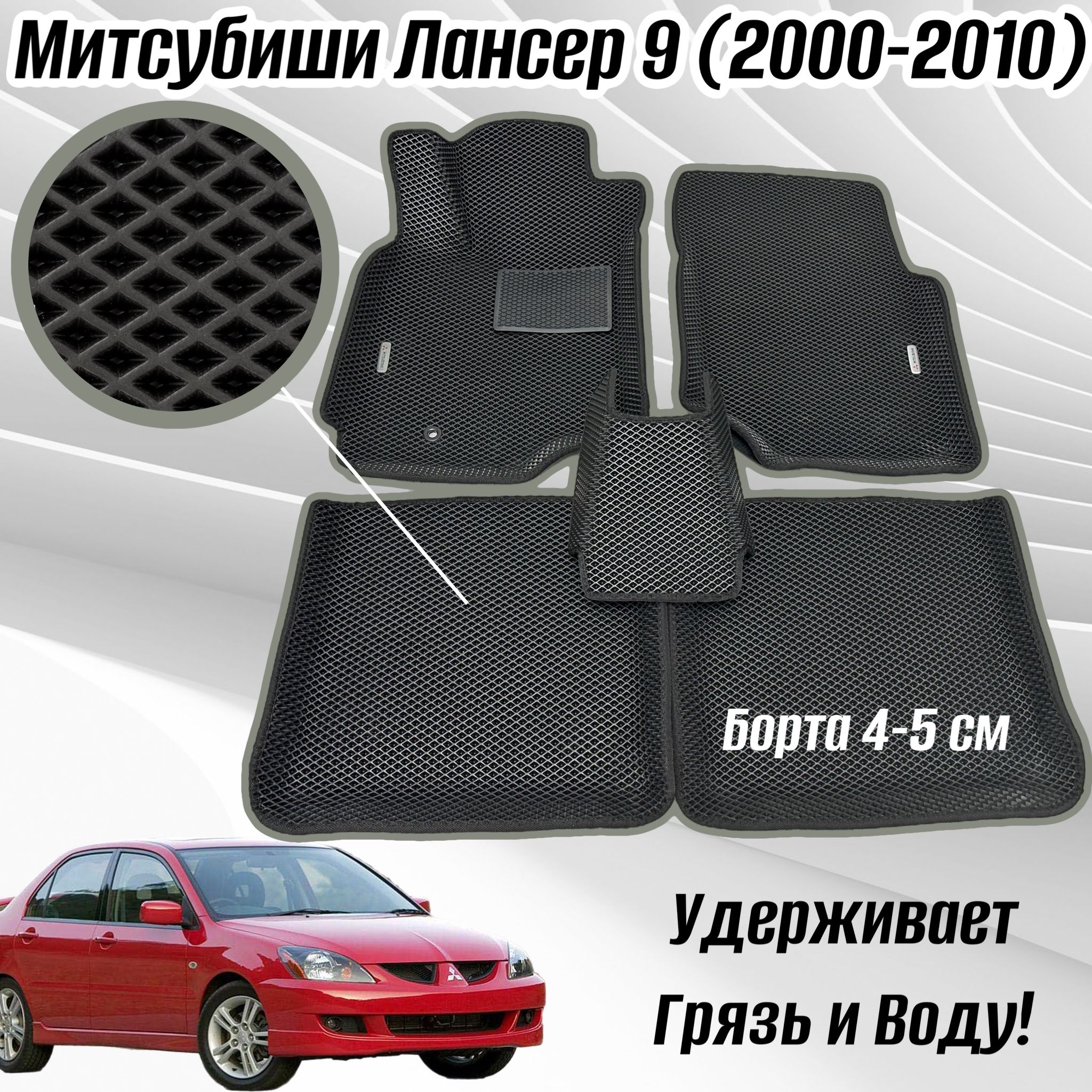 Шумоизоляция автомобиля Mitsubishi Lancer