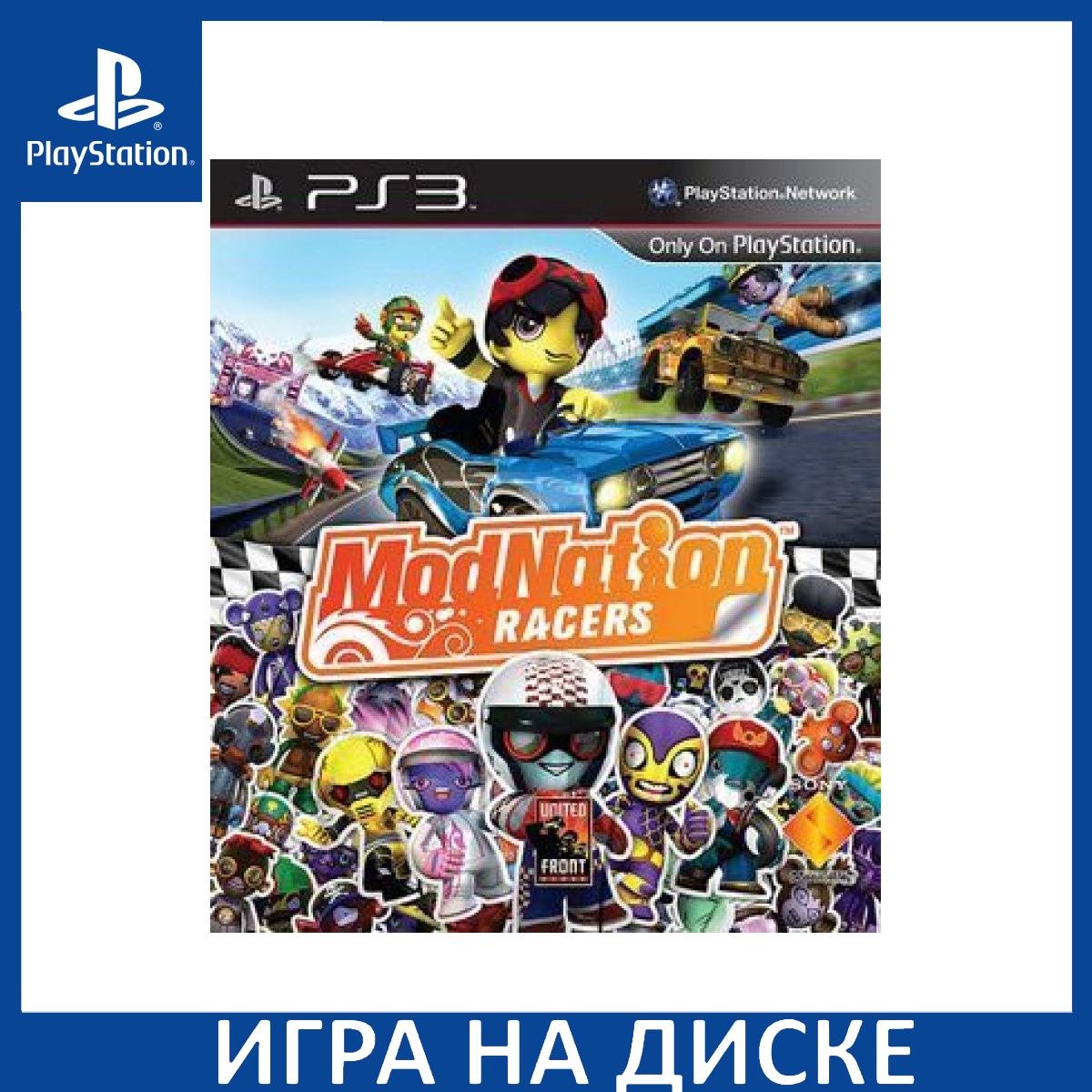 ModNation Racers PS3 PlayStation 3 OZON 307248405