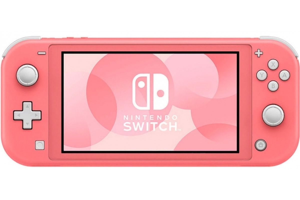 Игровая приставка Nintendo Switch Lite (кораллово-розовый)