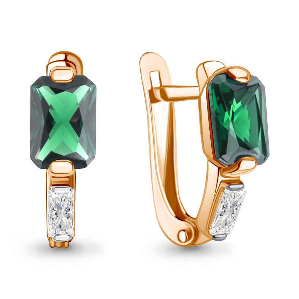 H 925. Серьги с зеленым агатом в серебре. aquamarine серьги из серебра с изумрудом aquamarine 4498598гб_925_з. зелёный агат в серебре.