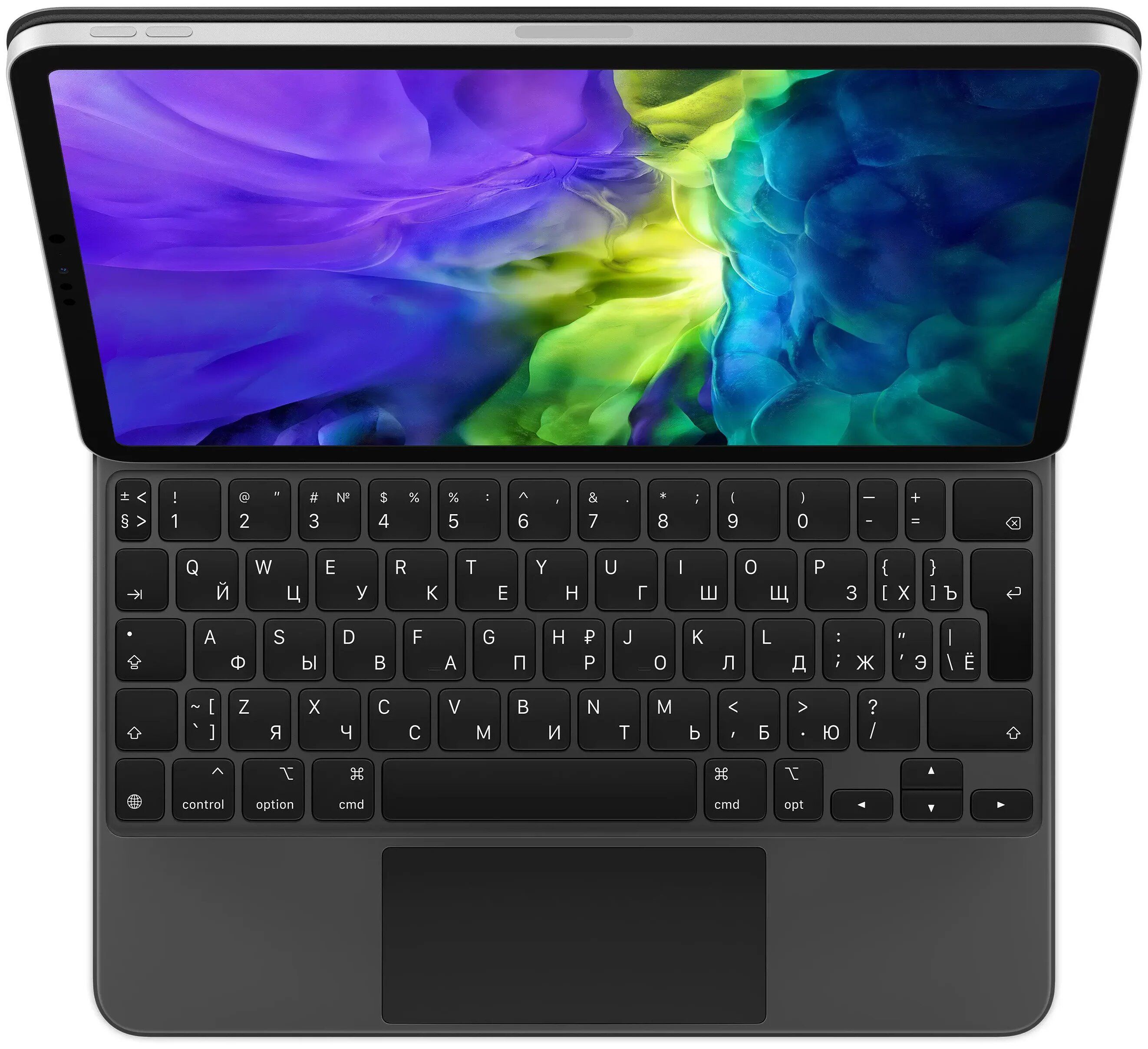 БеспроводнаяклавиатураAppleMagicKeyboardдляiPadPro11(Сгравировкой),Черный