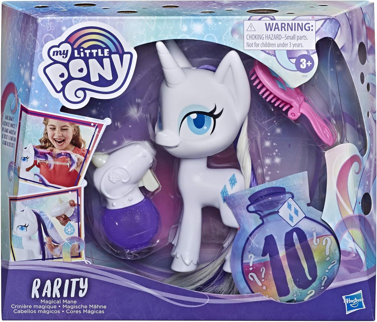 My Little Pony, Magical Mane Rarity Toys - 6,5