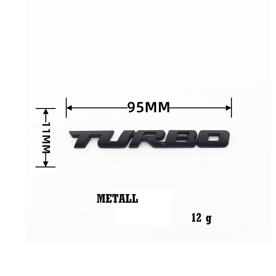 Наклейка на Автомобиль Турбо – купить в интернет-магазине OZON по низкой  цене
