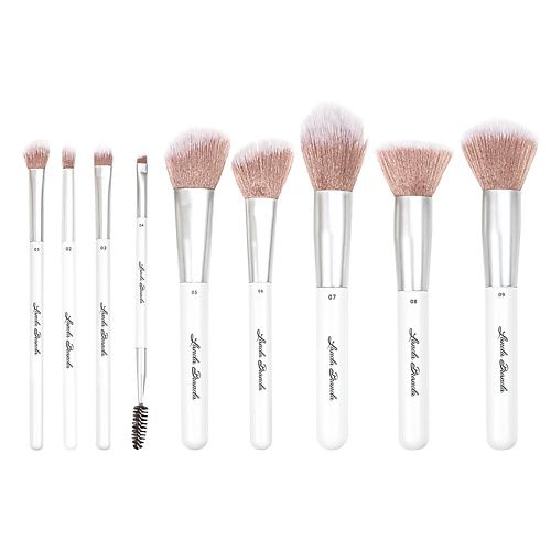 LANDABRANDAНаборкистейдлямакияжаSETOFBRUSHES,Набор,9предметов