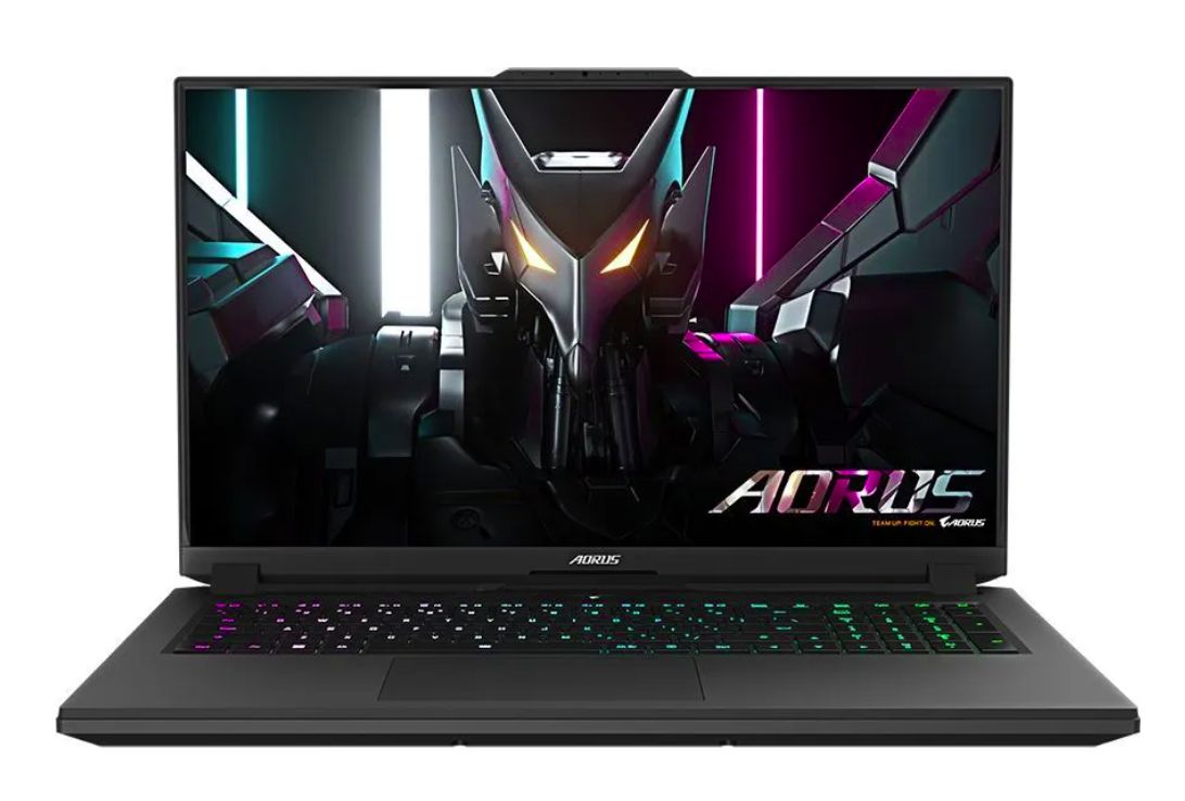 GigabyteGIGABYTEAorus79MF-E2KZ513SDНоутбук17.3",IntelCorei5-12500H,RAM16ГБ,SSD,NVIDIAGeForceRTX4050дляноутбуков(6Гб),Безсистемы,(9MF-E2KZ513SD),черный