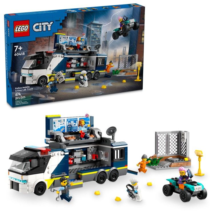 Lego city sales police kamion