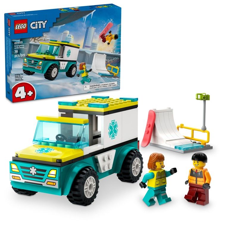 Lego city ambulancia on sale