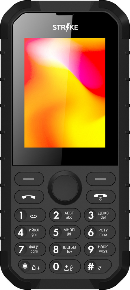 Мобильный телефон BQ Strike R30, оранжевый, черный #1