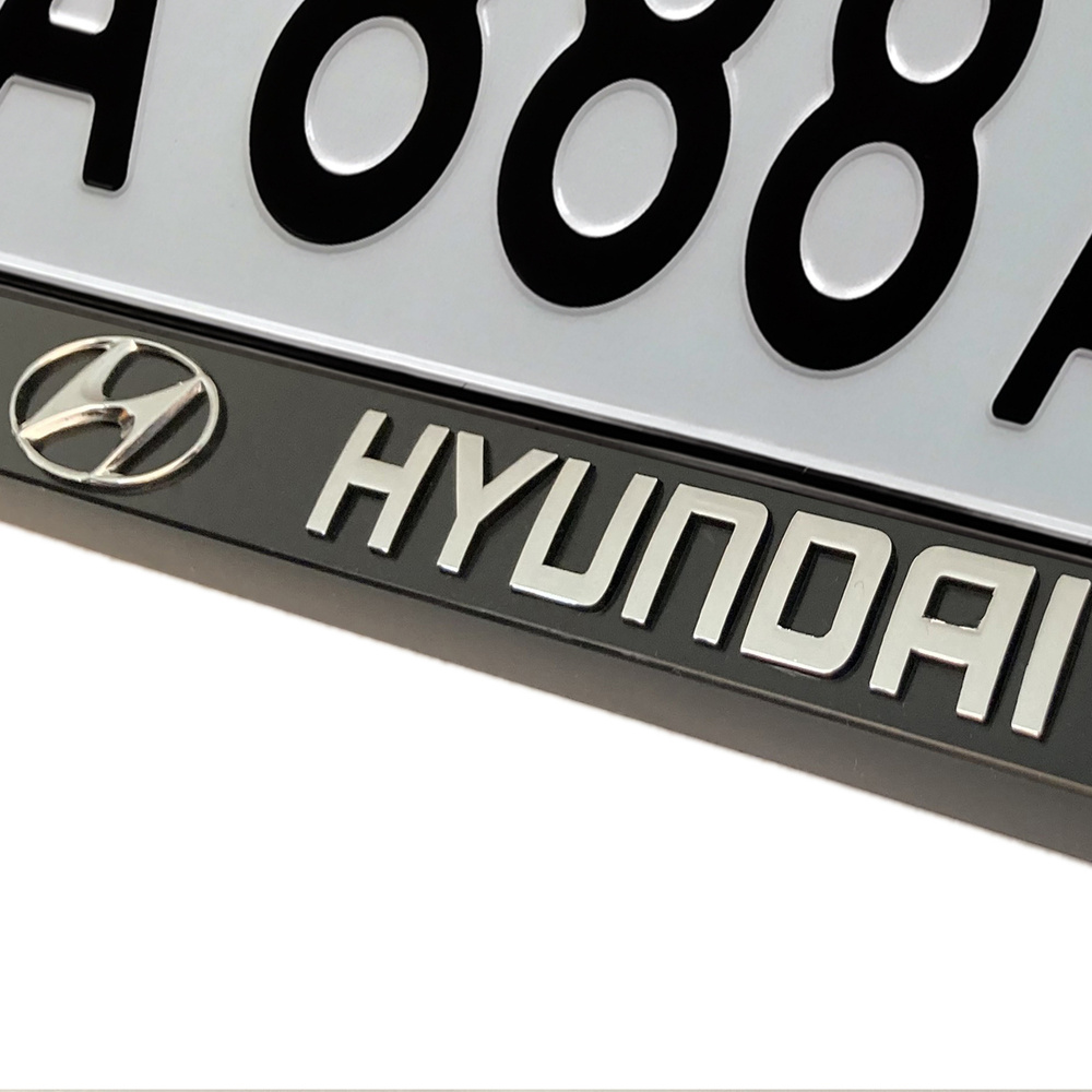 Рамка номерного знака для автомобиля HYUNDAI #1