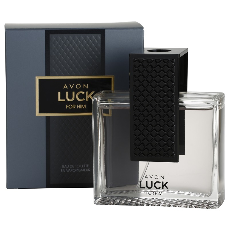 perfume avon luck for him