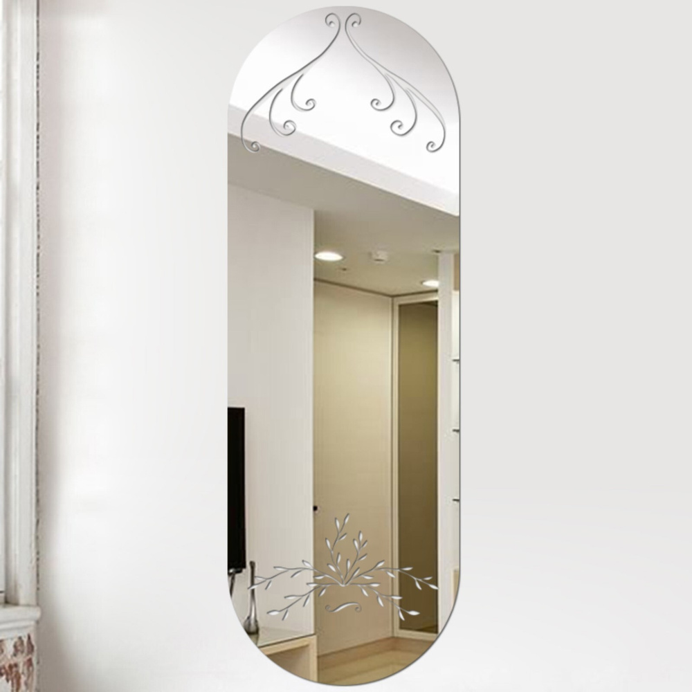 Декор настенный "Зеркало", из акрила, 45х15 см #1