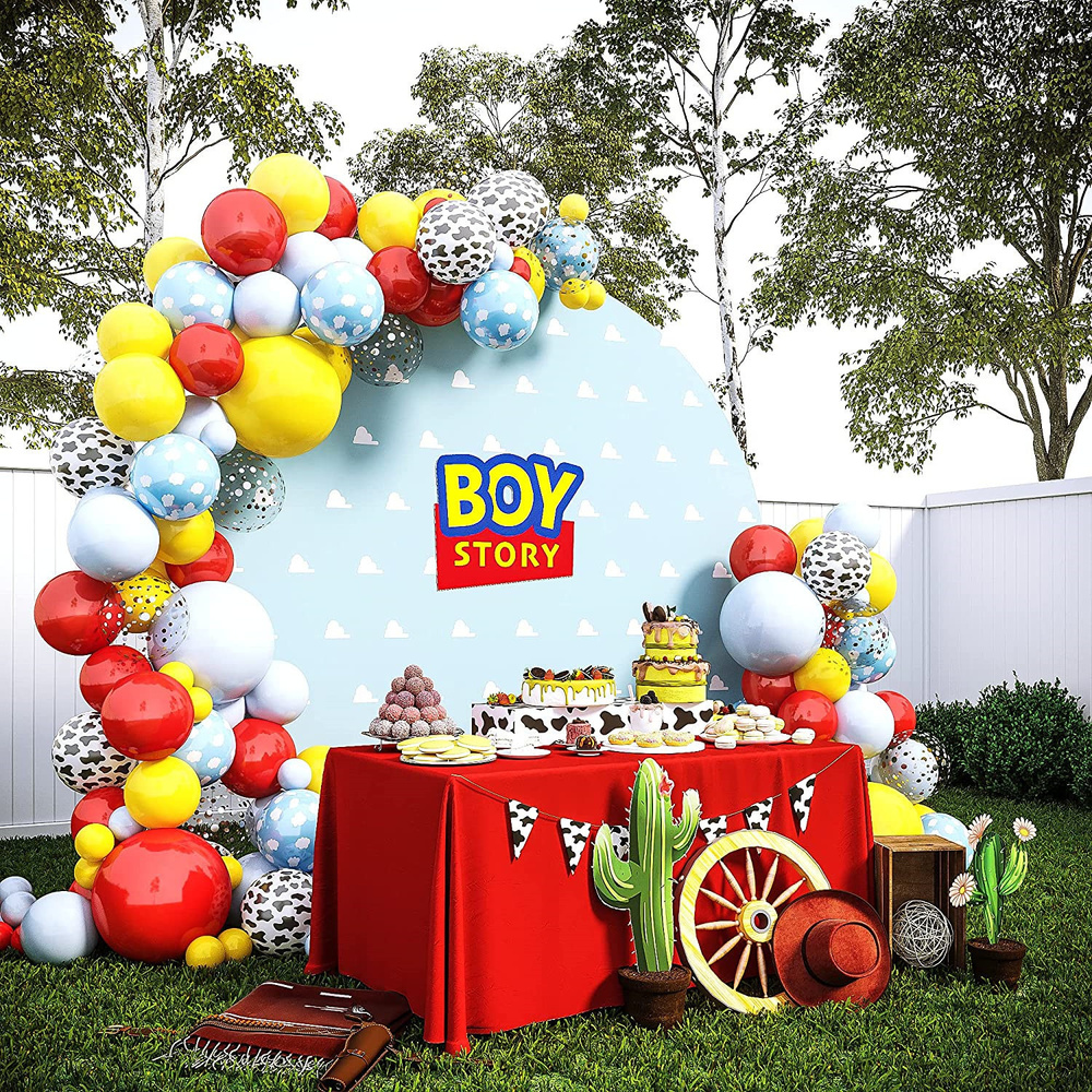 Набор шаров для праздника История игрушек из 156 штук в комплекте с лентой для закрепления и крючками #1