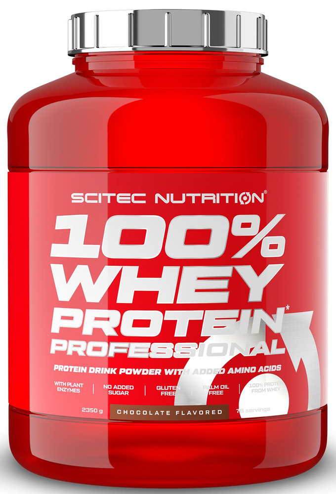 Протеин сывороточный Scitec Nutrition 100% Whey Protein Professional 2350 г шоколад  #1