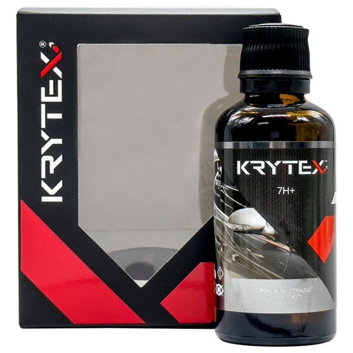 Защитное покрытие жидкое стекло Krytex 7H+ 50мл. #1