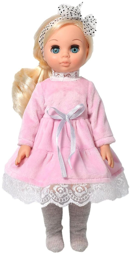 Детская кукла "Эля пушинка 3", игрушка для девочек, классическая куколка с длинными волосами, закрывающая #1