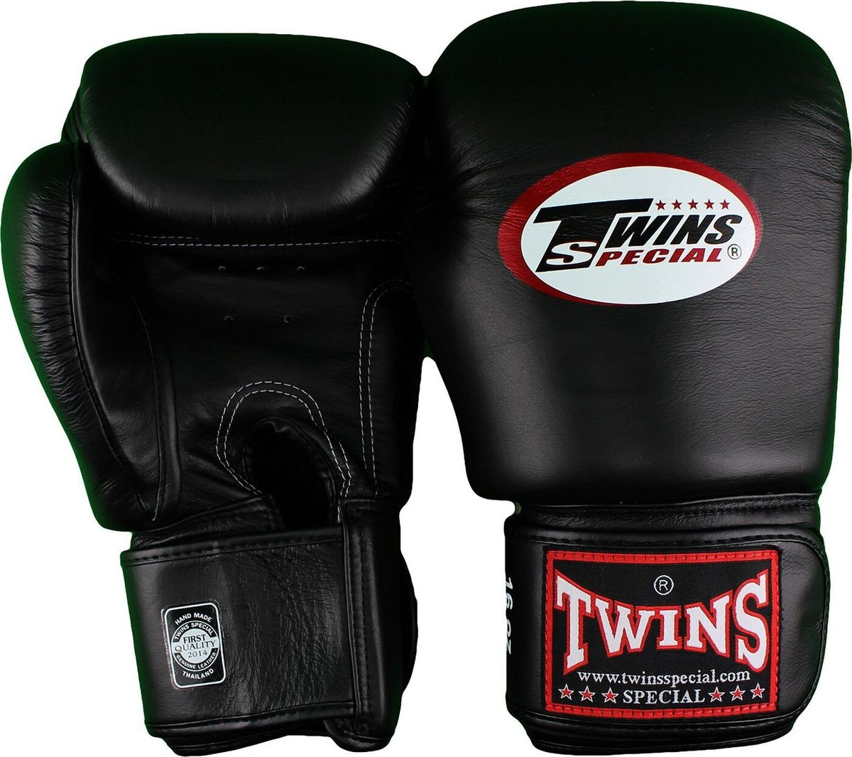 Боксерские перчатки Twins Special BGVL-3, черный, вес 14 oz #1.
