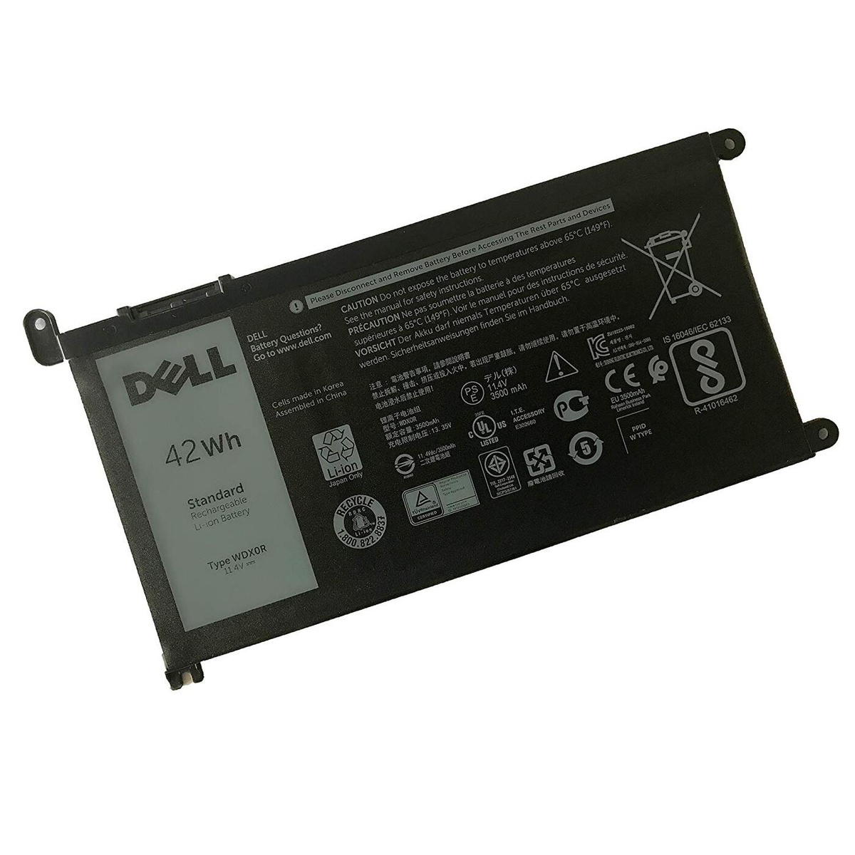 Wdx0r аккумулятор dell
