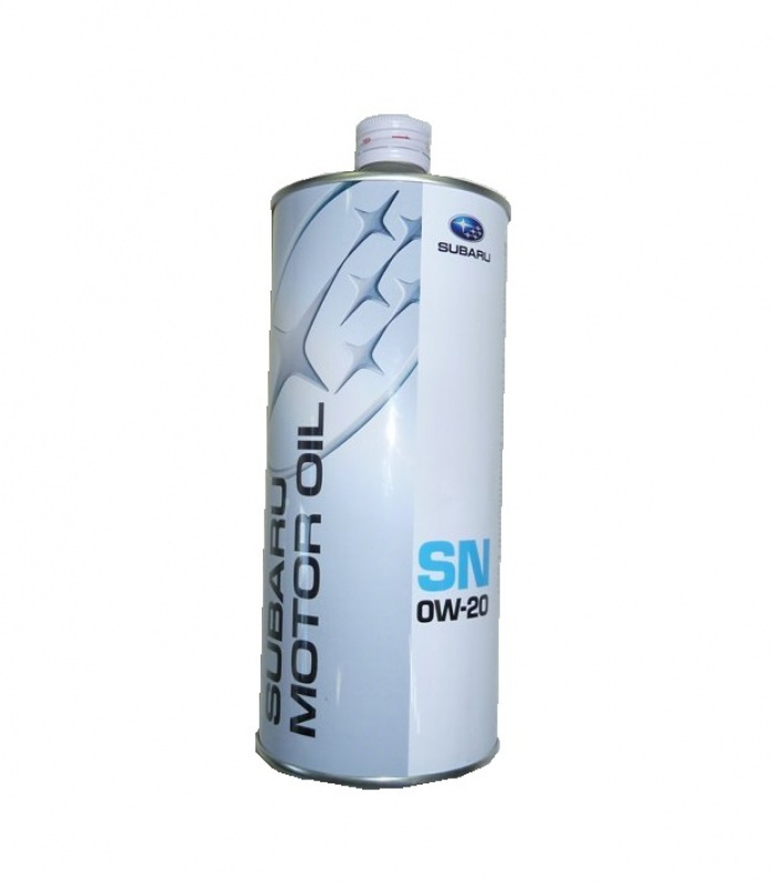 Моторное масло Subaru MOTOR OIL SN 0W-20 Синтетическое 1 л — купить в ...