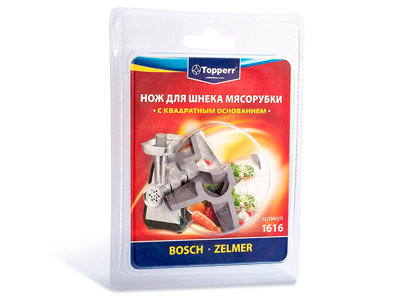 Нож для шнека мясорубки Topperr 1616 — купить в интернет-магазине OZON ...
