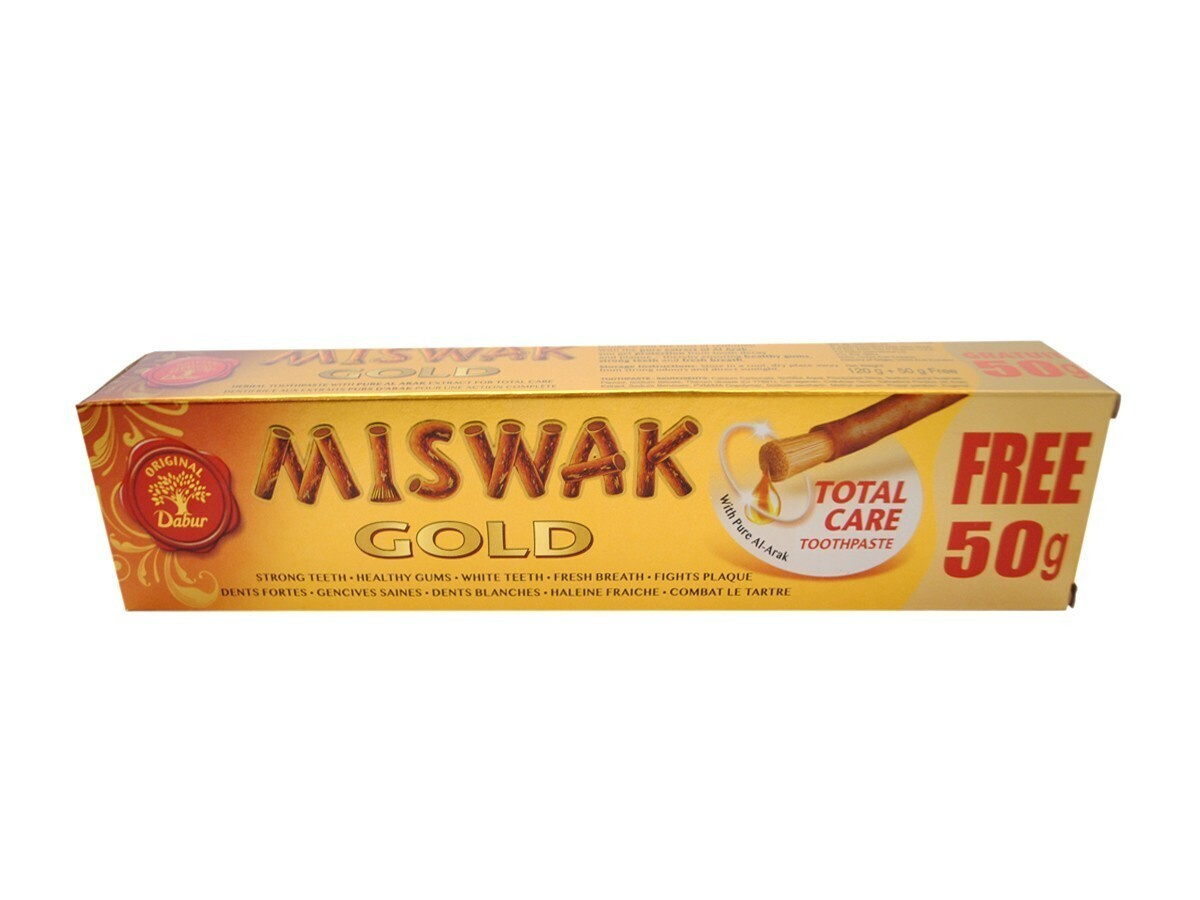 Зубная паста Dabur Miswak Gold 170 гр - купить по выгодной цене в ...
