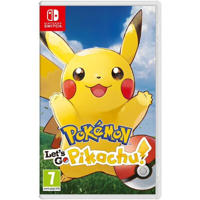 Игра Pokemon: Let's Go, Pikachu 