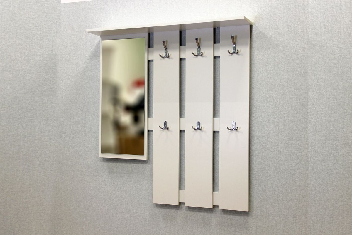 Вешалка С Зеркалом В Прихожую Настенная Купить