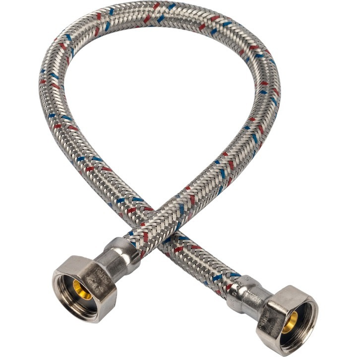 Гибкая подводка для воды Millennium, 1/2\", гайка-гайка, 50 см — купить ...