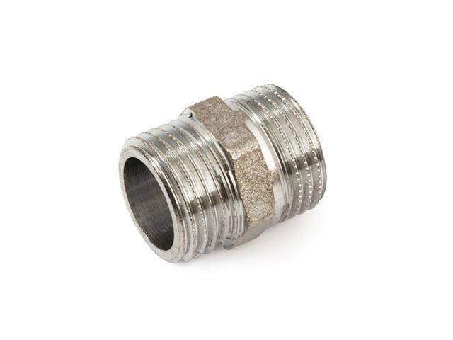 Ниппель нар.-нар. 3/4\" ХРОМ General Fittings (260000C050500H), ЦБ ...