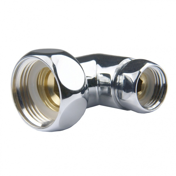 Переходник угловой для полотенцесушителя 1\"х1/2\" РВ-РВ хром СТМ ...