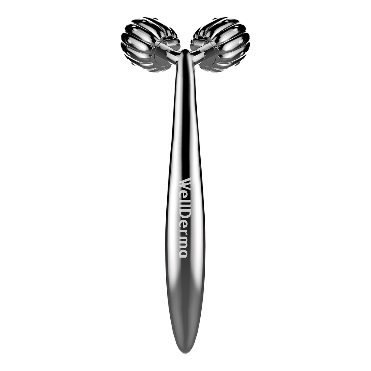 Роликовый массажер для лица wellderma face lifting dark silver roller как пользоваться