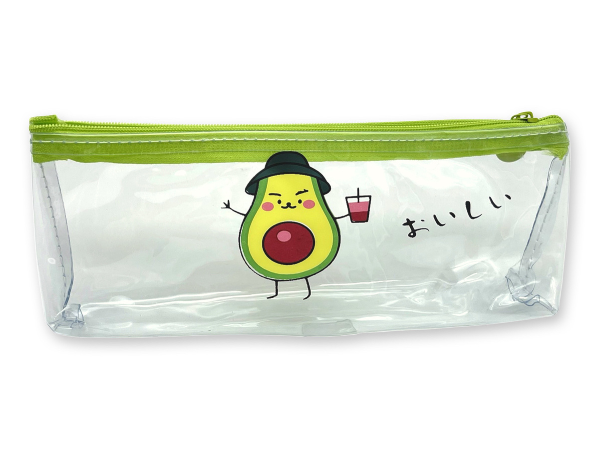 Пенал Авокадо, пенал-косметичка прозрачный, Авокадо Hat — купить в ...