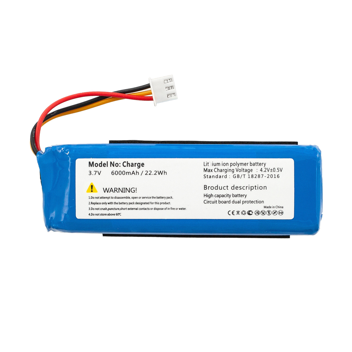 Batteria Per Cassa JBL Charge / Charge 1 AEC982999-2P 6000mA 3,7V Nuova