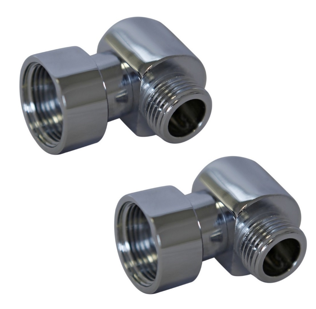 Угловое соединение для полотенцесушителя (американка) 1/2 наруж х 3/4 ...