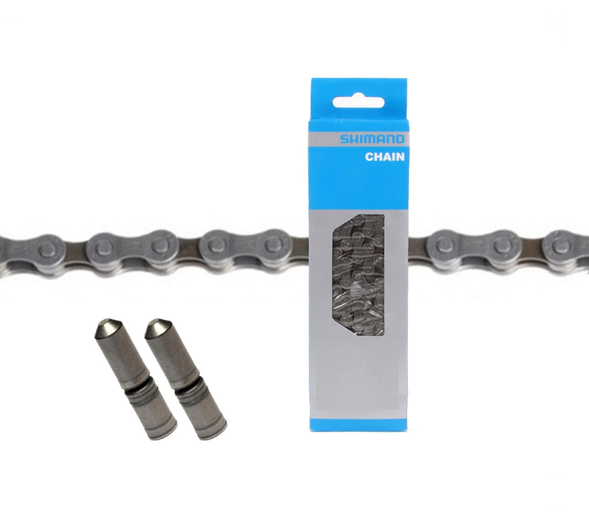 Цепь велосипедная 6,7,8 скоростей 114зв SHIMANO HG-40 (пин) — купить в ...