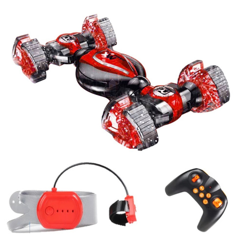 mashina perevertysh storm upravlyaemaya zhestami cvet krasnyj