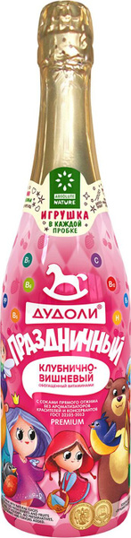 Absolute Nature Дудоли Праздничный клубнично-вишневый напиток ...