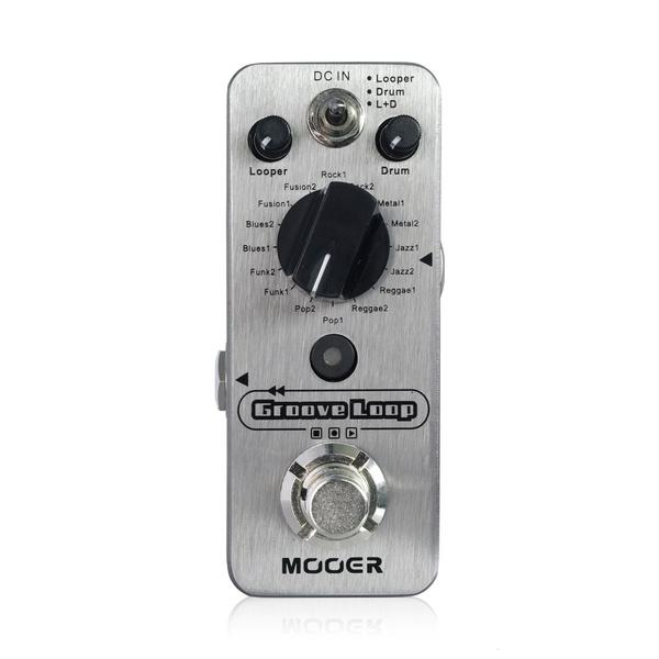 Mooer Groove Loop мини-педаль лупер с встроенной драм-машиной - купить ...