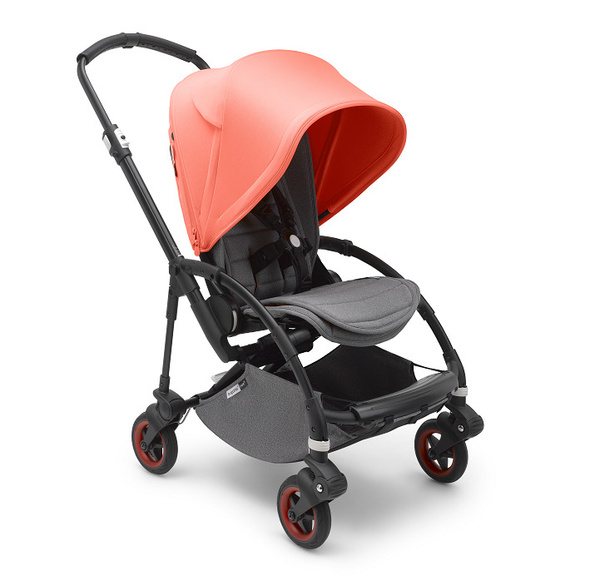 Bugaboo Прогулочная коляска Bee5 BLACK/ CORAL complete Limited из ...