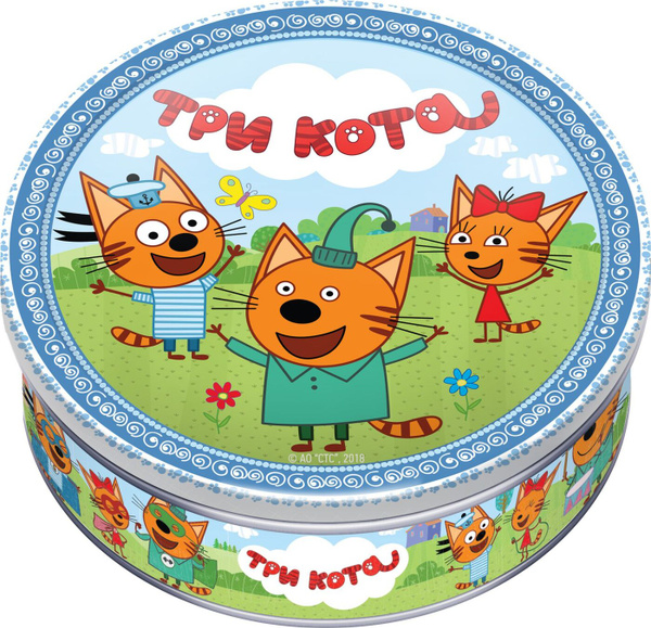 Печенье Три кота, фигурное, 150 г - купить с доставкой по выгодным ...