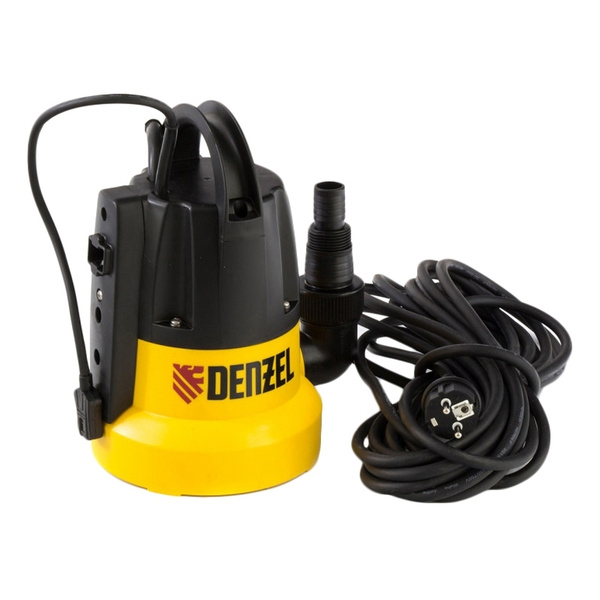 Насос погружной дренажный DENZEL DP500E - купить по выгодной цене в ...