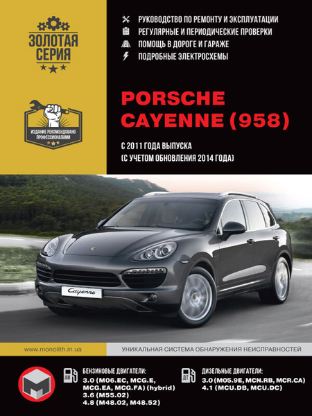 Porsche Cayenne / Porsche Cayenne 958 (Порше Каен 958). Руководство по ...